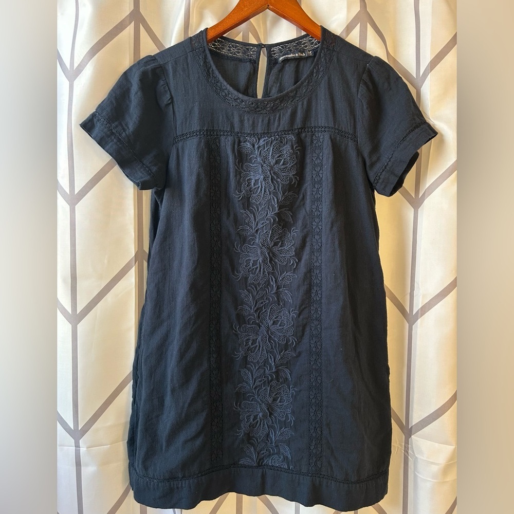 Abercrombie & Fitch Navy Floral Mini Dress